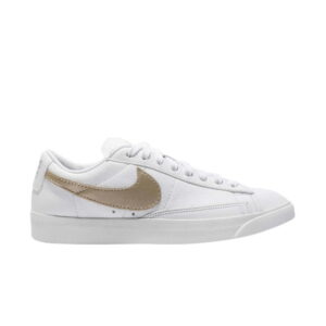 Nike Wmns Blazer Low LE Baskets Étoile Or Métallique AA3961 103