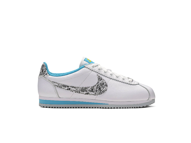 Baskets Wmns Nike Cortez N7 2019 Blanc CJ1154 100