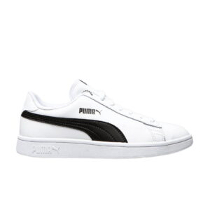 Baskets Puma Smash V2 blanc noir 365215 01