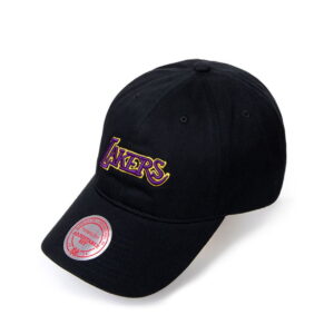 Casquette noire AAPE x Mitchell & Ness Lakers 2020 AAPCPM9389XXE