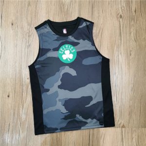 Maillot de basket-ball camouflage pour enfants Boston Celtics 2020 camouflage 99228