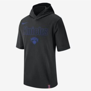 2020 Nike Homme NBA NY Knicks T-shirt à capuche Noir 97190