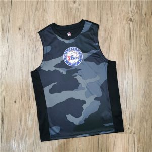 Maillot de basket-ball pour enfants des 76ers de Philadelphie, camouflage, 2020, 99269