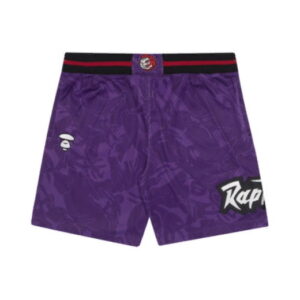 Short Aape x Mitchell & Ness Toronto Raptors Violet Noir AAPSPM9424XXE