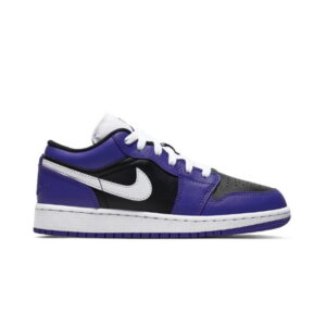 Air Jordan 1 Low GS Noir Court Violet 553560 501