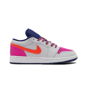 Air Jordan 1 Low GS Fire Rose Hyper Crimson 554723 502