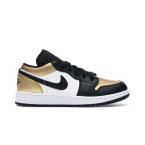 Air Jordan 1 Low GS Baskets à bout doré CQ9487 700