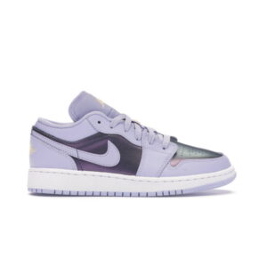 Air Jordan 1 Low GS Oxygen Violet Baskets 554723 505