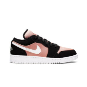 Air Jordan 1 Low GS Blanc Rose Or 554723 090