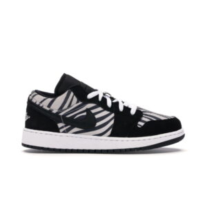 Air Jordan 1 Low GS Zebra Baskets 553560 057