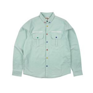 GRAF HustleHard Rare Chemise vert clair 98361