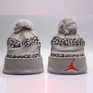 2019 Air Jordan Gris Noir Chapeau 102526