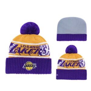 Chapeau bleu jaune des Los Angeles Lakers 2019 101134