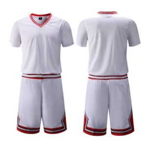 Uniforme de basket-ball 2020 Chicago Bulls blanc uniforme personnalisé rouge 112484