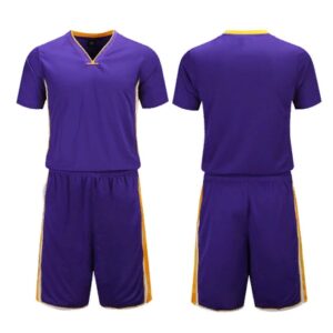 Uniforme de basket-ball 2020 LA Lakers violet uniforme personnalisé blanc 112436
