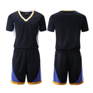 Uniforme de basket-ball 2020 Warriors, uniforme personnalisé noir et blanc, 112412