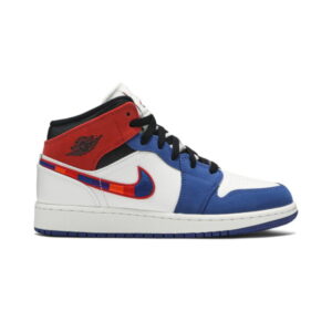 Air Jordan 1 MID SE GS Rouge Université BQ6931 146