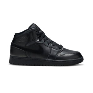 Air Jordan 1 Mid Noir Profond GS 554725 090