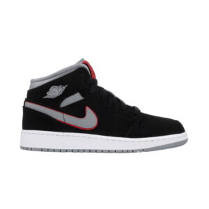 Air Jordan 1 Mid GS Noir Particule Gris 554725 060