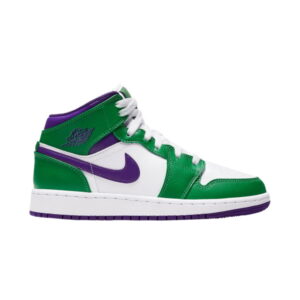Air Jordan 1 Mid GS Hulk Noir 554725 300