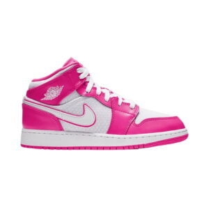 Air Jordan 1 Mid GS Hyper Rose 555112 611