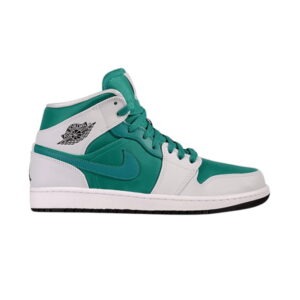 Air Jordan 1 Mid Lush Teal Baskets Rose 554724 306