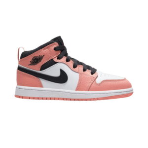 Air Jordan 1 Mid PS Baskets Quartz Rose Blanc 640737 603