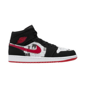 Air Jordan 1 Mid SE GS Journal BQ6931 061