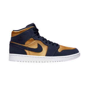 Air Jordan 1 Mid SE Premium Stain Or 852542 401