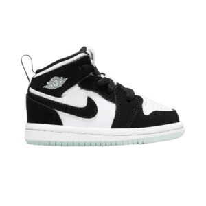 Air Jordan 1 Mid SE TD brille dans le noir Panda BQ6933 103