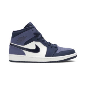 Air Jordan 1 Mid Sanded Violet Baskets Blanc 554724 445