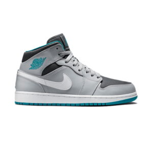 Air Jordan 1 Mid Wolf Gris Tropical Teal 554724 027