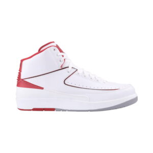 Air Jordan 2 Retro BT Blanc Varsity Rouge Gris 395720 102