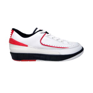 Air Jordan 2 Retro Low Blanc Rouge Gris 130236 161