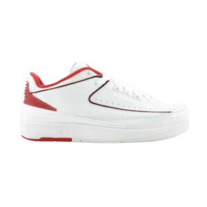 Air Jordan 2 Retro Low Blanc Varsity Rouge 309837 101