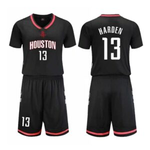 Houston Rockets Noir 13 Harden Uniforme Bleu 112388
