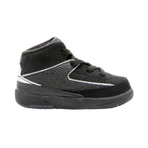 Jordan 2 Retro TD Noir Baskets Argent 308324 161