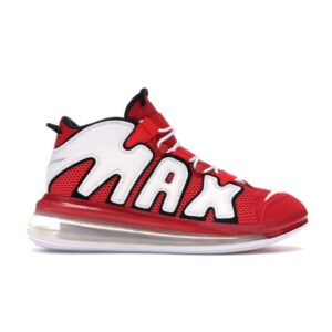Nike Air More Uptempo 720 Université Rouge Blanc Noir CJ3662 600