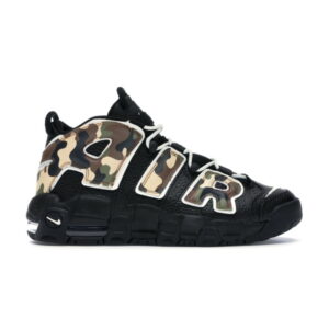 Nike Air More Uptempo 96 Camo GS Gris CJ0930 001