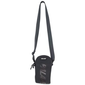Sac à bandoulière Palace Deflecto noir gris réfléchissant 107655