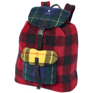 Sac à dos Palace Ralph Lauren Sac à dos en polaire Glen Plaid Jaune Buffalo Glen Plaid/Jaune/Buffalo 110724