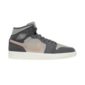 Baskets Wmns Air Jordan 1 Mid Iron Gris Onyx BQ6472 020