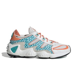 Baskets adidas FYW S-97 Blanc Corail Bleu EE5306