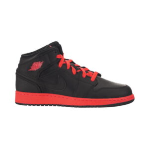 Air Jordan 1 Mid BG Baskets infrarouges noires 554725 043