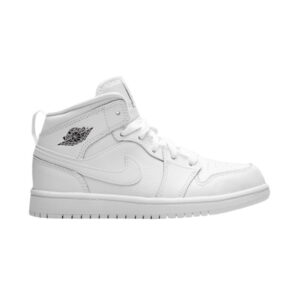 Air Jordan 1 Mid BP Blanc Cool Gris 640734 102