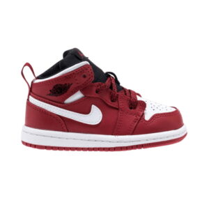 Air Jordan 1 Mid BT Rouge Argent 640735 605