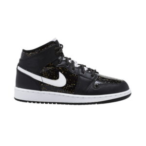 Air Jordan 1 Mid GG Baskets mouchetées noires CV5174 001
