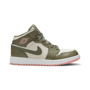 Air Jordan 1 Mid GG blanchi corail GS 555112 225