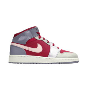 Air Jordan 1 Mid GG Hyper Fuchsia Baskets Bleu 555112 609