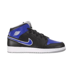 Air Jordan 1 Mid GS Noir Royal Vert 554725 007